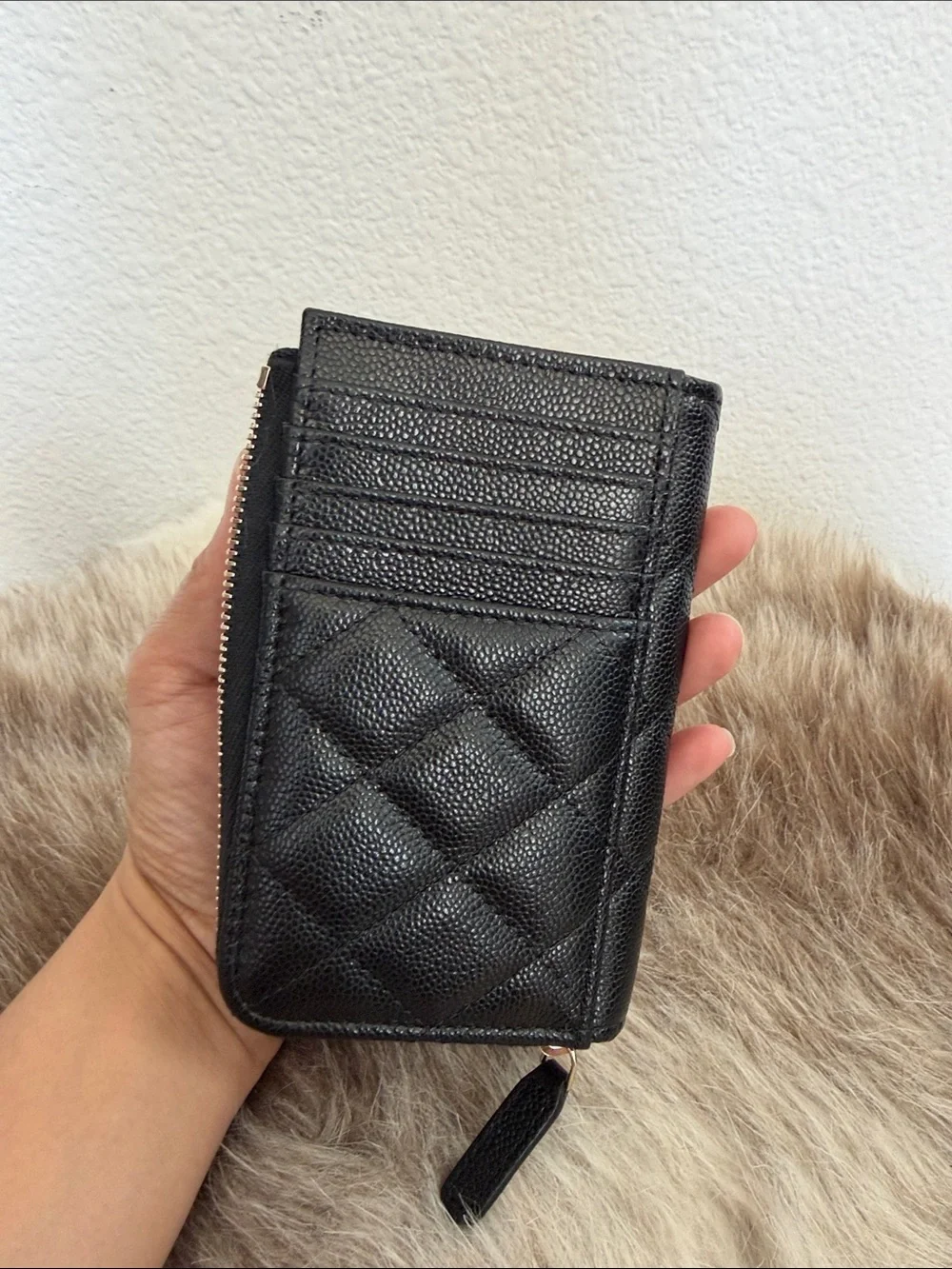 CHANEL compact quilted